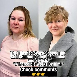 7.2K views · 40 reactions | Femininity isn't about hair length‍♀️❗️The talented stylist shows that short haircuts can also be feminine and stylish.朗✨ | Find out everything | Facebook