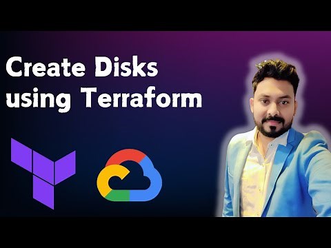 Create Persistent Disks using Terraform | Terraform with Google Cloud