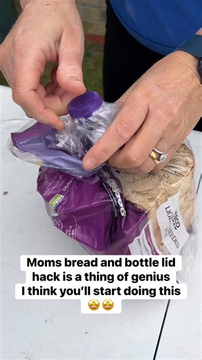 Genius bread and bottle lid trick is brilliant from Mom | Charlie Davis