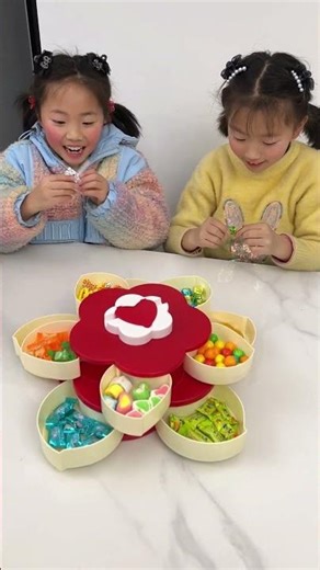 姐姐送给妹妹们糖果零食盒！超级炫酷！#实用好物#好物推荐 #funny