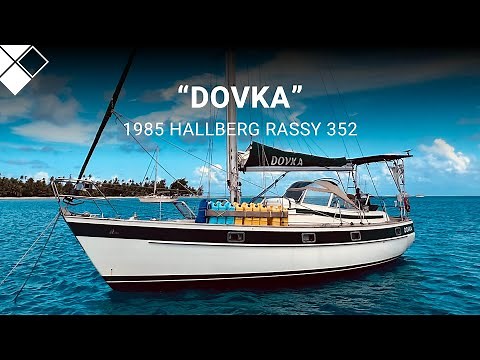 1985 Hallberg Rassy 352 "Dovka" For Sale with The Yacht Sales Co.