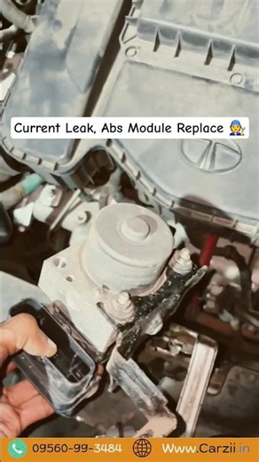 How To Fix Car Current Leak Problem |Car ABS Module Not Working | ABS Module Replace #cars #ytshorts