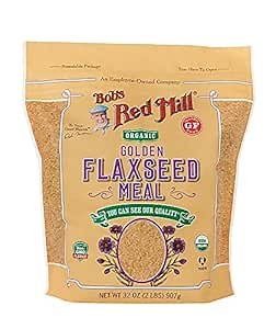 Bob's Red Mill Organic Flaxseed Meal, 32oz (Pack of 1) - Non GMO, Vegan, Paleo Friendly, Keto Friendly, Kosher