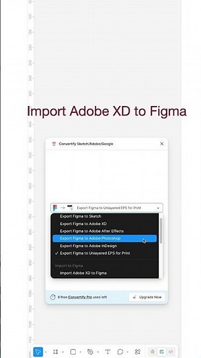 How to Import XD to Figma (Fast & Easy) ⚡ Convertify Plugin