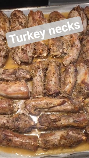 How to make turkey necks in oven / Cous de dinde #food #simple #gourmandgâté