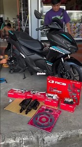 YAMAHA AEROX 155 V3 - RCB BRAKE SET #BOSSTATANGTV #yuotubeshorts #subscribe #support