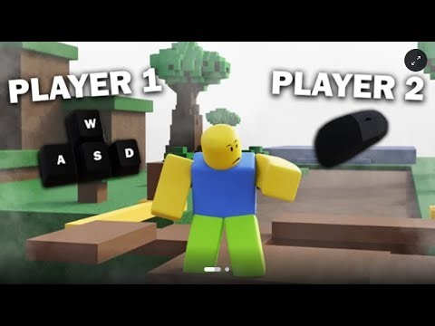 playing 2 player obby with my friend