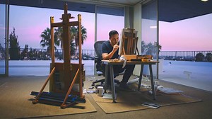 CLICK HERE for full video >> http://YouTu.be/XZGqoLzDhCE Recently I had the great privilege of Henry Thong directing this documentary short as part of his Makers Who Inspire series on my work and life in LA. In the full video (link in bio) I discuss the motivations behind my work, how being a father has affected me as an artist and give the best advice I can to young artists looking to further their careers. | Robin Eley - Artist