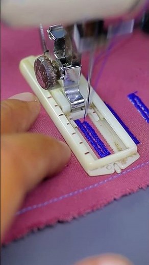 Old Sewing Machine Buttonhole Practice #sewing #buttonhole