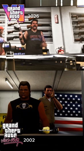 GTA 6 vs GTA Vice City – Then vs Now Comparison GTA 6 vs GTA Vice...