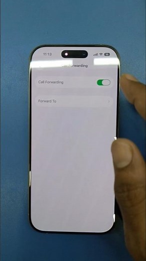 Call Forwarding in iPhone 16 Pro | How to forward call in iPhone 16 Pro #iphone #callforwarding