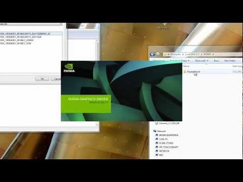 [Solved] Install NVIDIA 295.73 drivers on an Alienware M17x Laptop