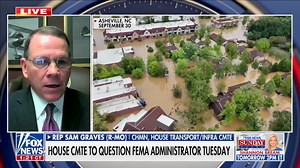 2.8K views · 118 reactions | I'm holding FEMA accountable for discriminating against Trump supporters and working to get these agencies back to their mission. Good to join Fox News to talk about this week's Transportation and Infrastructure Committee hearing. | Sam Graves | Facebook
