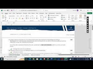 Shelly Cashman Excel 365/2021 Module 3 SAM Project 1a | Raybridge Recruiting