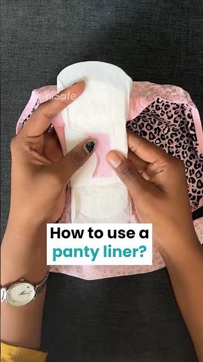 How to use a panty-liner? |FemiSafe #femalewellness #pantyliner #femhealth #femisafe #discharge