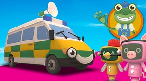Check out this Ambulances video for children featuring Amber the Ambulance and Gecko's Garage. Watch as Gecko (with the help of the Mechanicals) fixes Amber the Ambulance's siren. Something is badly wrong with the siren because it starts making strange animal sounds! | Toddler Fun Learning