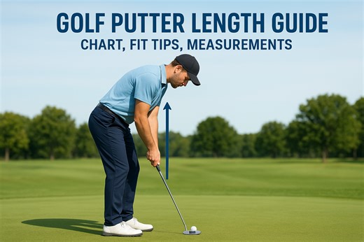 Golf Putter Length Guide: Chart, Fit Tips, Measurements