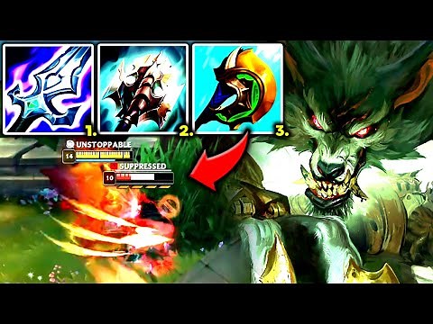 WARWICK TOP IS THE MOST BROKEN THING I'VE PLAYED (1V3 WITH EASE) - S13 Warwick TOP Gameplay Guide