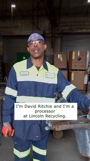 David, a skilled Metal Processor here at Lincoln Recycling, gives us a behind-the-scenes look at how precision and expertise make a difference! In this video, David demonstrates how he uses the shear to separate copper pipe—making clean, efficient cuts to recover as much copper and brass as possible for proper processing. Once sorted and organized, these valuable metals are recycled and reintroduced into the supply chain, where they’ll go on to become critical components in electrical systems, p