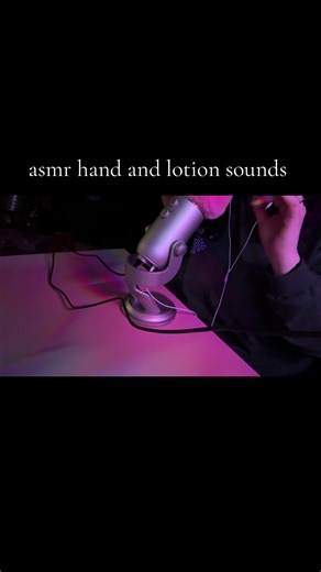 asmr hand and lotion sounds 💗 #asmr #fyp #relax #sleep #asmrsounds