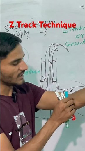 Z Track Technique || Why Perform Z Track Technique || #ZTrackTechnique #injection #injection_video