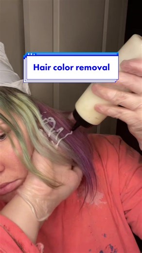 Hair Color Removal using Argan Oil Color Fix