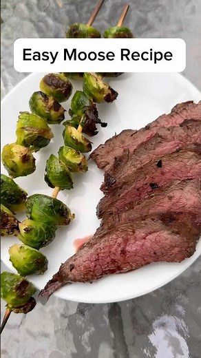 Moose Steak (Sous-Vide + Grill) 🥩🔥 | Simple Wild Game Dinner