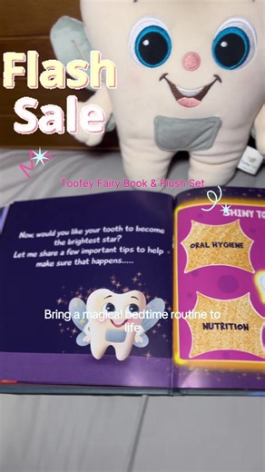 Features a tooth tracker chart, fun facts, dental tips and more! #toofey #toothfairy #family #parents #fyp