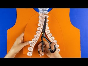 💥✅ Great sewing tips and tricks when working with lace. Quick sewing technique