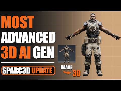 How To Get INCREDIBLE Details In Your 3D AI Models - Sparc3D (Hitem3D)