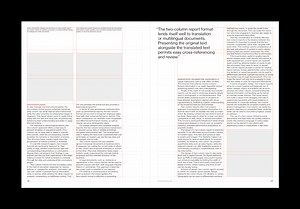 US Letter Two Column Report Grid System for InDesign - Stephen Kelman