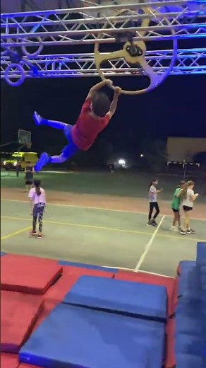 Ninja Warrior Kid Obstacle Course