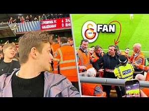 Turkish Fans KICKED OUT at Liverpool vs Galatasaray..