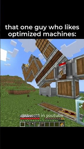 that one guy who likes optimized minecraft create mod machines: