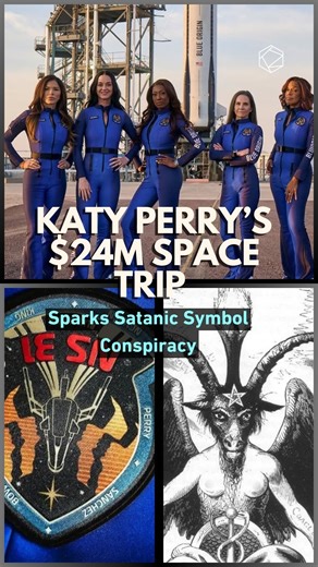 Did Katy Perry really go to space… or was it some kind of satanic ritual? The internet is losing it with all these dark theories. 🚀😈 | Cultura Colectiva
