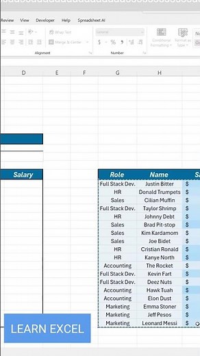 Create search bar like a pro #excel #exceltips #exceltutorial