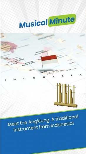 What is an Angklung? | Musical Minute | Green Bean's Music