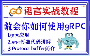 Golang云原生实战教程(一)教会你如何使用gRPC|grpc应用|grpc标准代码讲解|Protocol buffer 简介