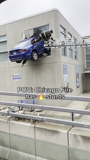 Chicago Fire and their Stunts from Tonights episode🔥🧯👀#ChicagoFire #profesional #fakestunt #stunt #donotattempt