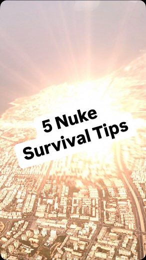 Prepper Press on Instagram: "5 Nuclear Blast Survival Tips #ww3 #prepper #shtf #nuclearwar"