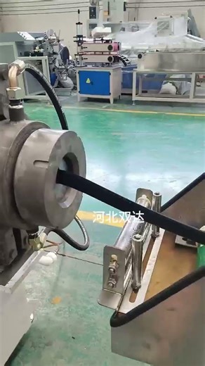 rubber extruder production line #machine #rubber #factory #extruder #cutting