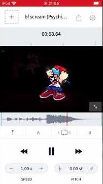 BF freaking out (FNF / Audiostretch meme) #fnfmeme #audiostretch