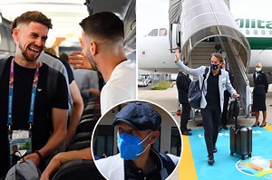 Italy team land in London but nearly left Vialli at home for Euro 2020 final