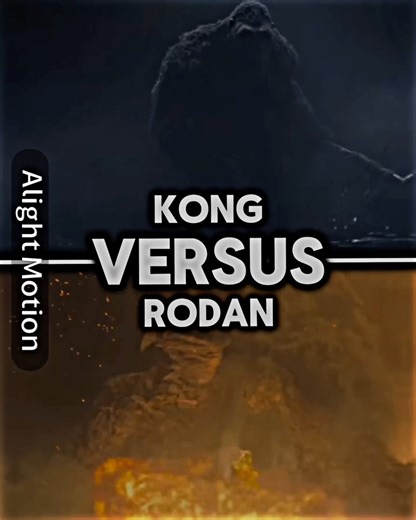 Kong vs rodan