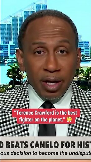 Stephen A. on Terence Crawford defeating Canelo Alvarez 👀