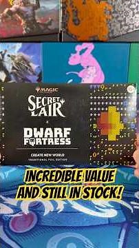 MTG Secret Lair Dwarf Fortress Has Great Value And Is Still In Stock! #magicthegathering