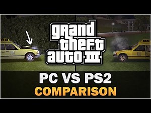 GTA III - PS2 VS PC [Part 1] [Text video]