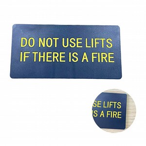 [Hot Item] High-Quality Custom Metal Nameplate Asset Aluminum Label