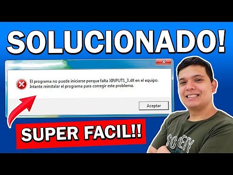 🔵 SOLUCION Error XINPUT1_3.dll | Windows 7, 8, 8.1 y 10 | PROBLEMA RESUELTO ✅ | 2021