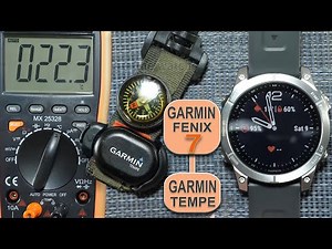 Garmin Fenix 7 Conntecting to Garmin Tempe External Wireless Temperature Sensor